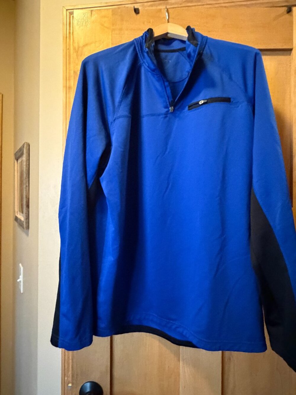 FILA 1/4 Zip Midweight Long Sleeve Pullover Apparel Men's XL Activewear Shirt